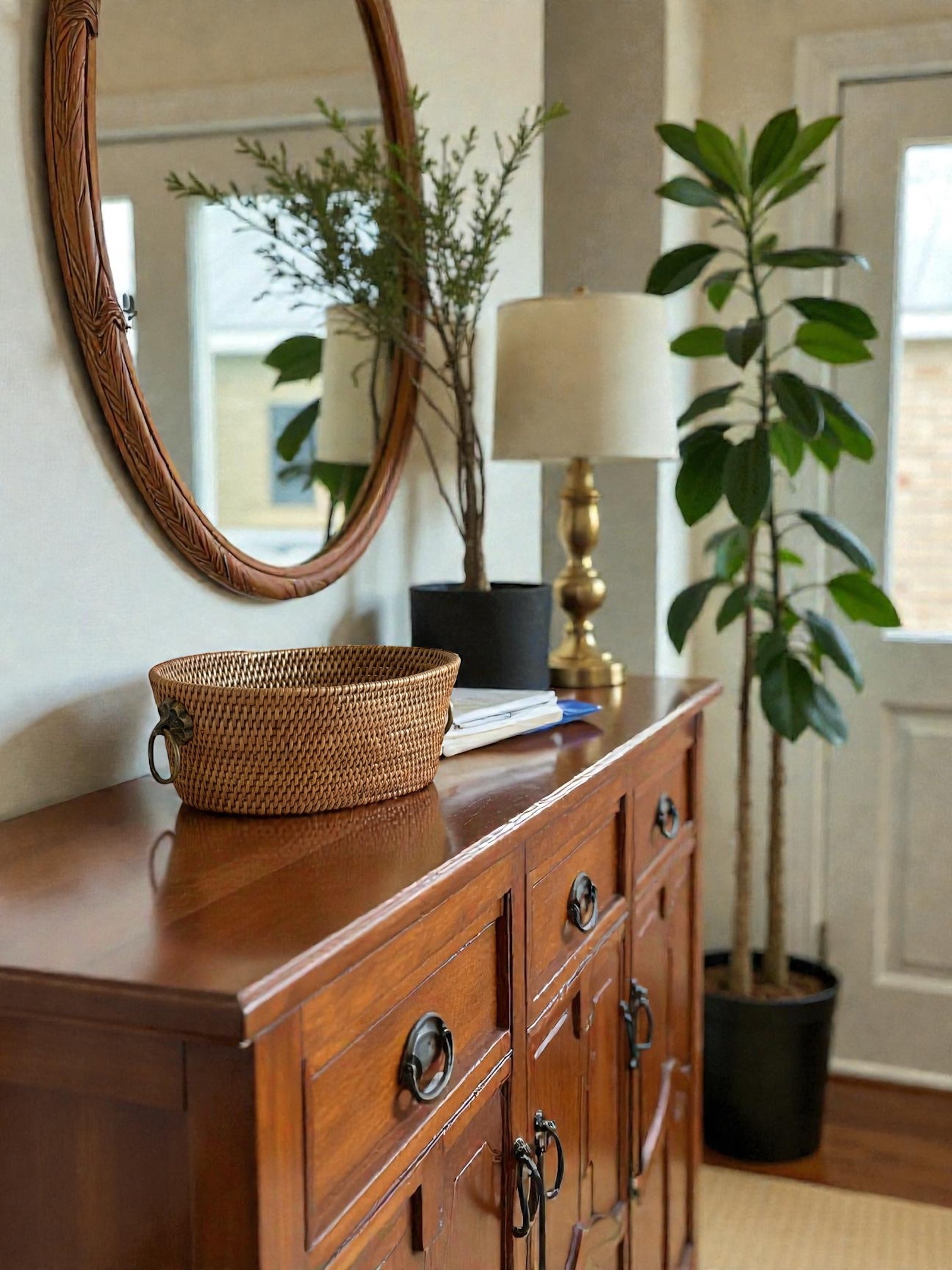 BAX-215SIN アタブラス楕円バスケット小物入れ(H7)