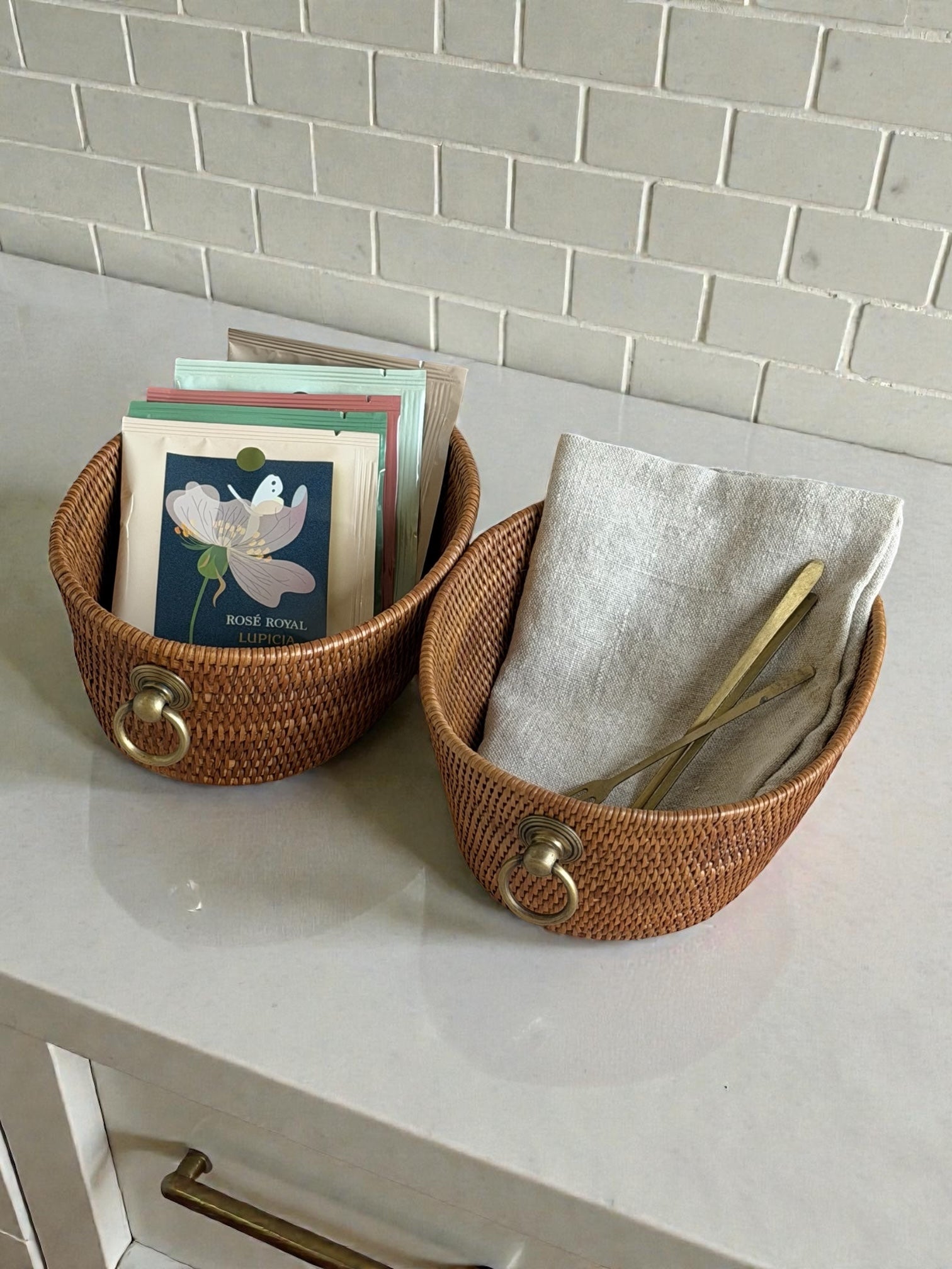 BAX-215SIN アタブラス楕円バスケット小物入れ(H7)