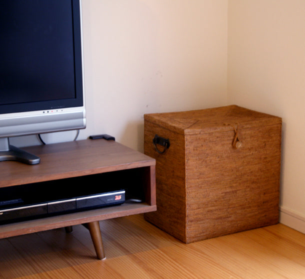 BAX-268SIN アタブラスランドリーボックス(無地・W40×D30×H40)