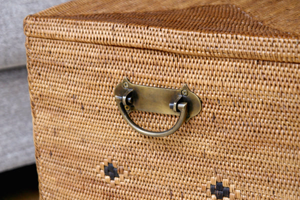 BAX-337SIN アタブラスランドリーボックス(ドット・W40×D30×H30)