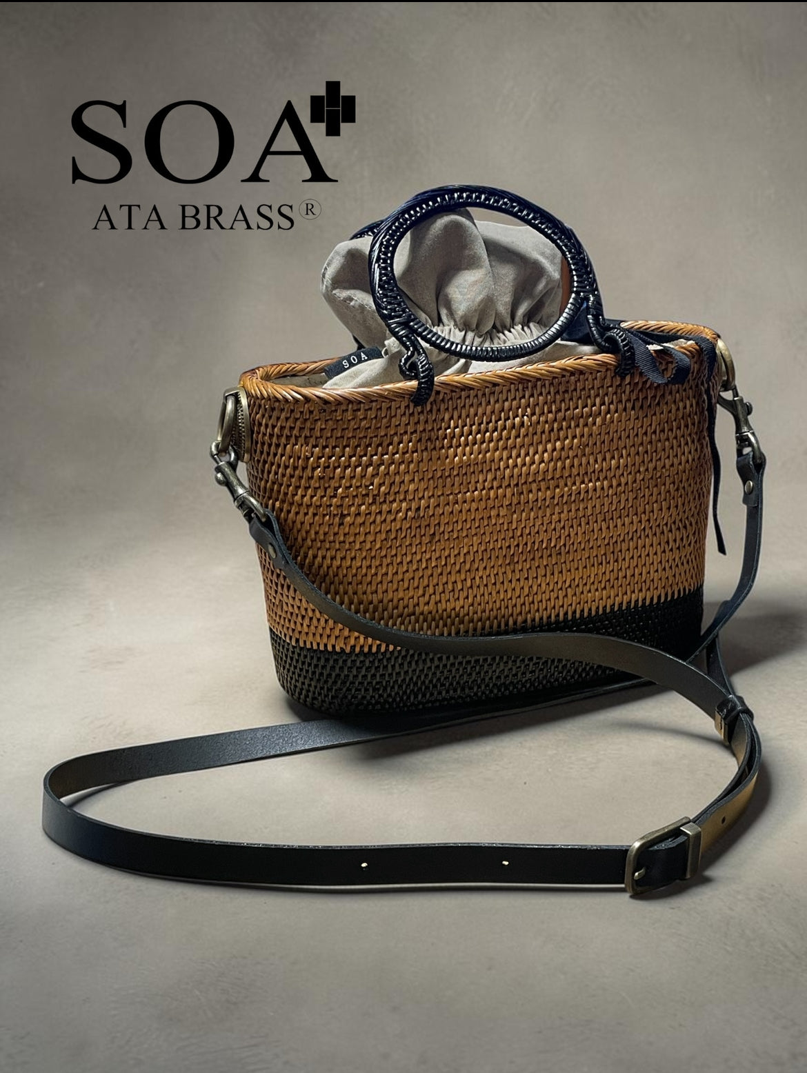 SOA 高級 アタバッグ　美品 アタバッグ