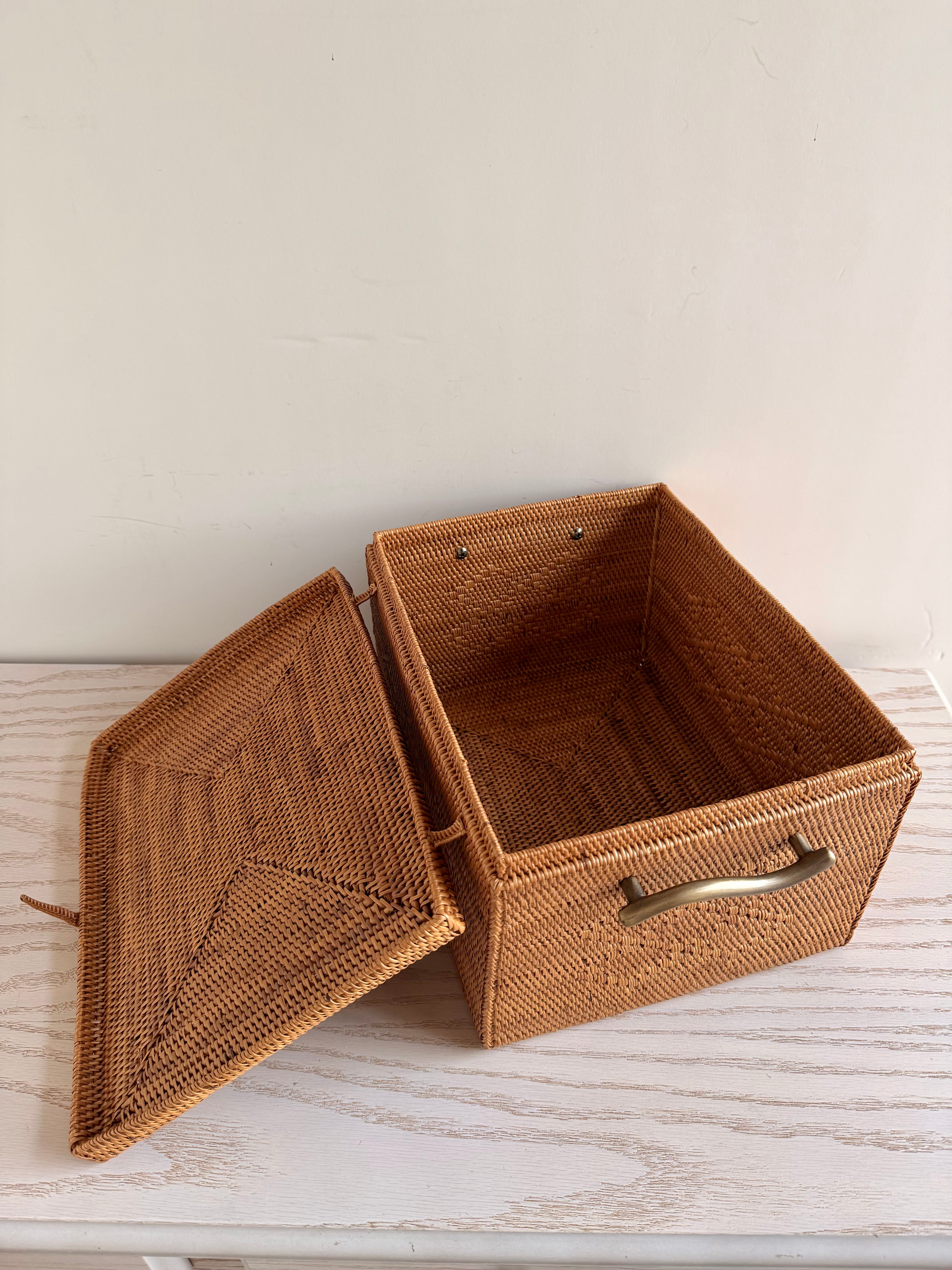 BAX-264SINドーム形蓋付きバスケット