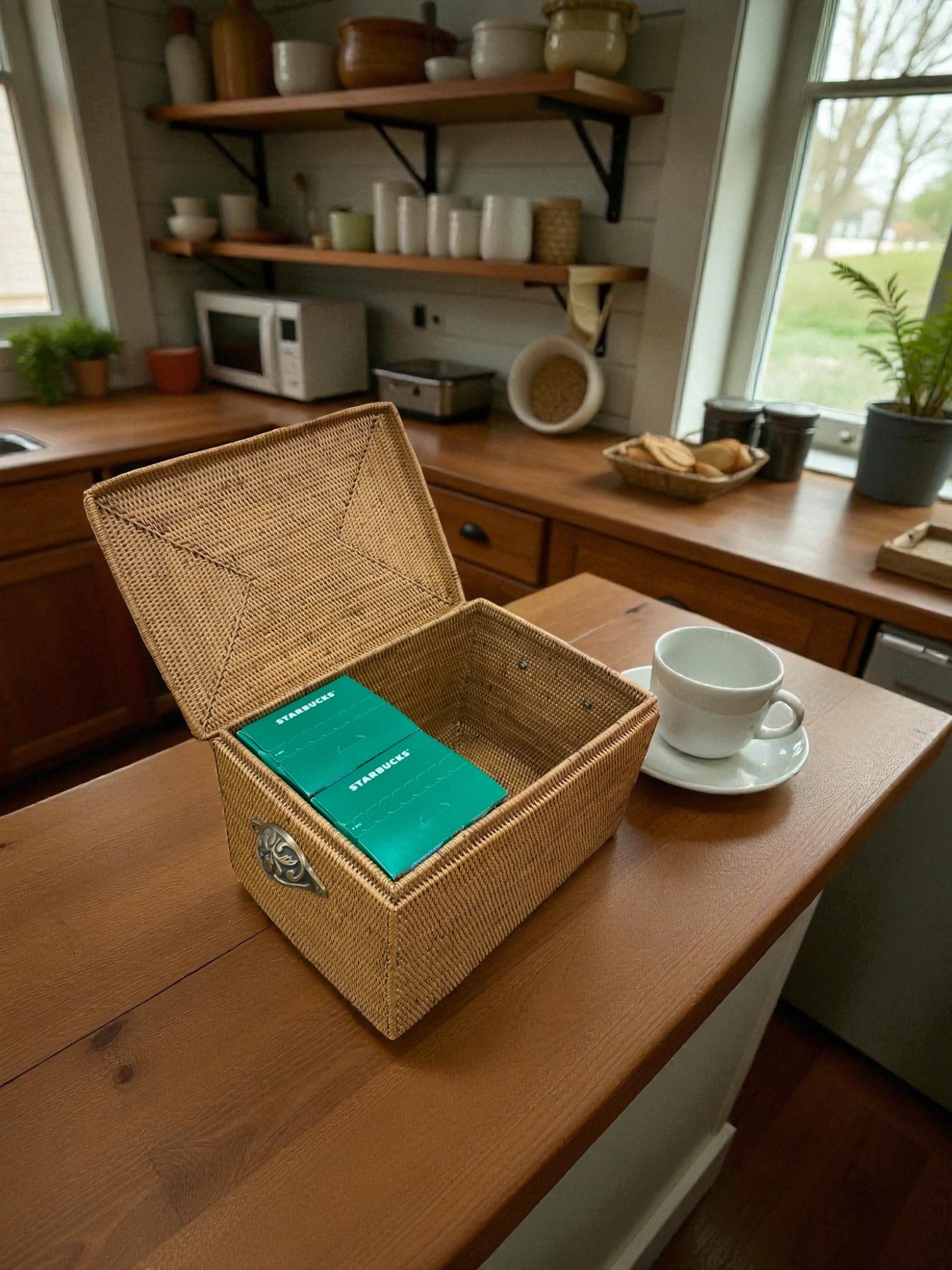 BAX-351SIN　アタブラス蓋付き収納ボックス（Ｗ２６×Ｄ１８×Ｈ１６）無料配送