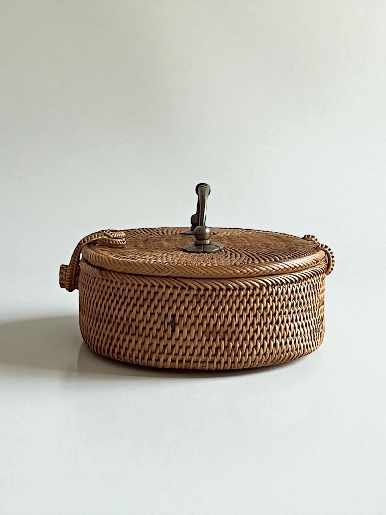 リモコン収納ボックス BAI-080SIN | 真鍮取っ手 W16×D10×H13