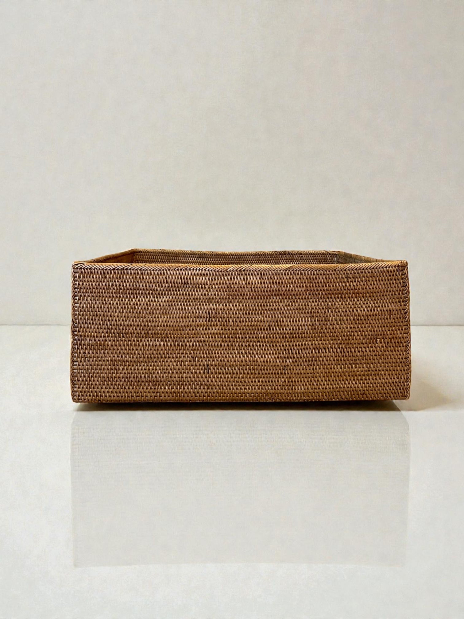 BAX-186SIN　真鍮取っ手収納ボックス（ウェーブ・Ｗ３５×Ｄ３８×Ｈ１６）無料配送