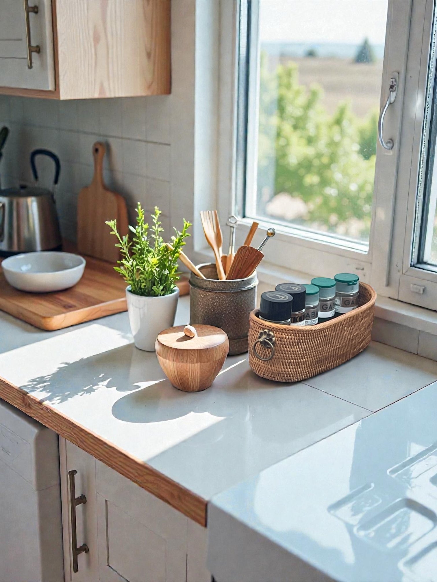 アタ バスケット 楕円バスケット BAK-326SIN 真鍮取っ手 楕円型 H7 | SOA