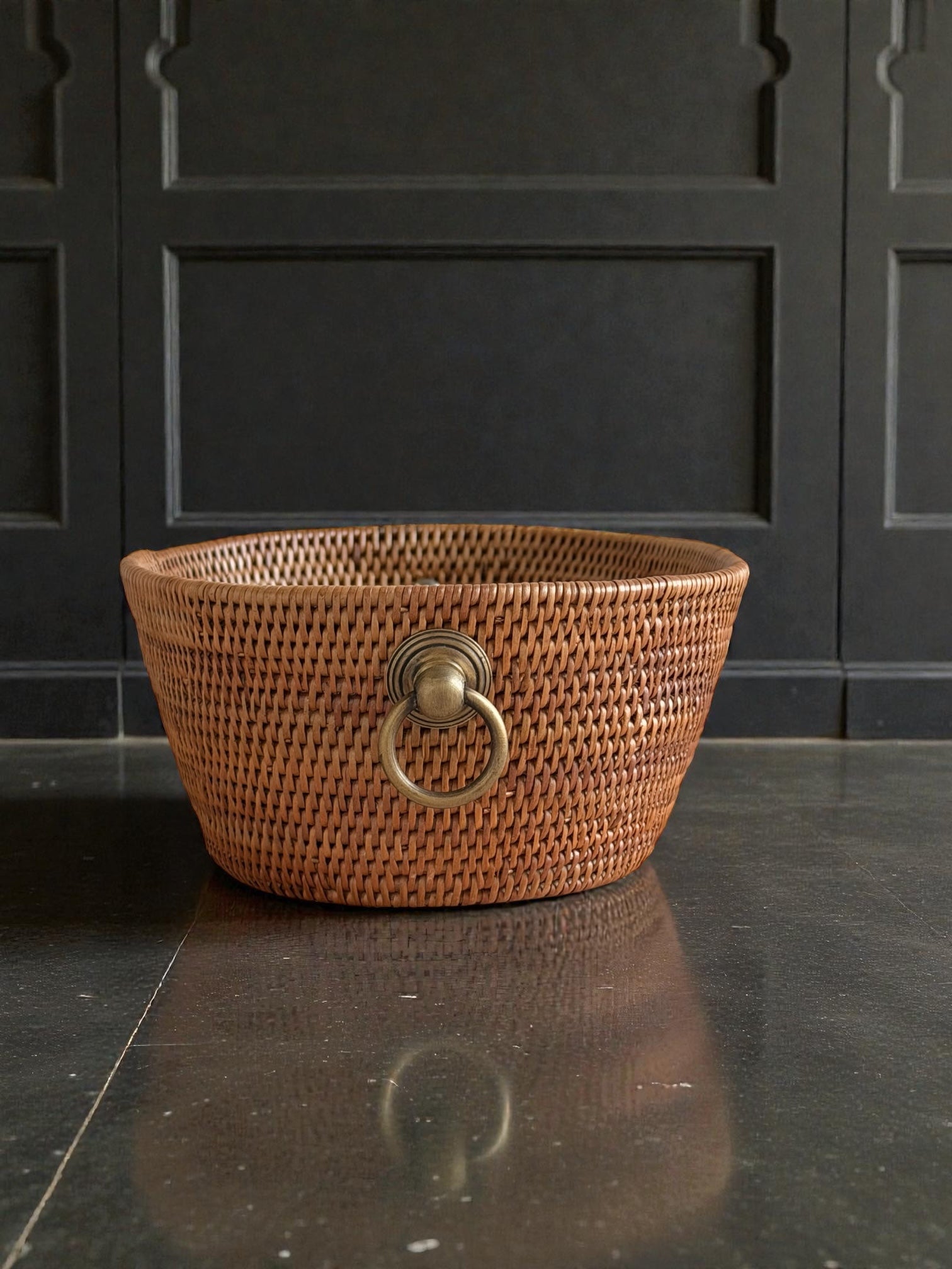 BAX-215SIN　アタブラス楕円バスケット小物入れ（H７）