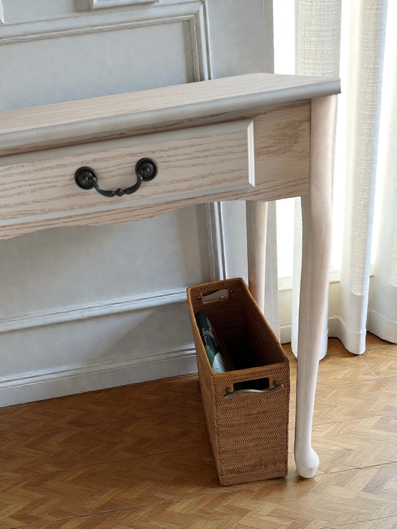 A4雑誌収納用 アタブラス薄型バスケット | 多用途かご | SOA